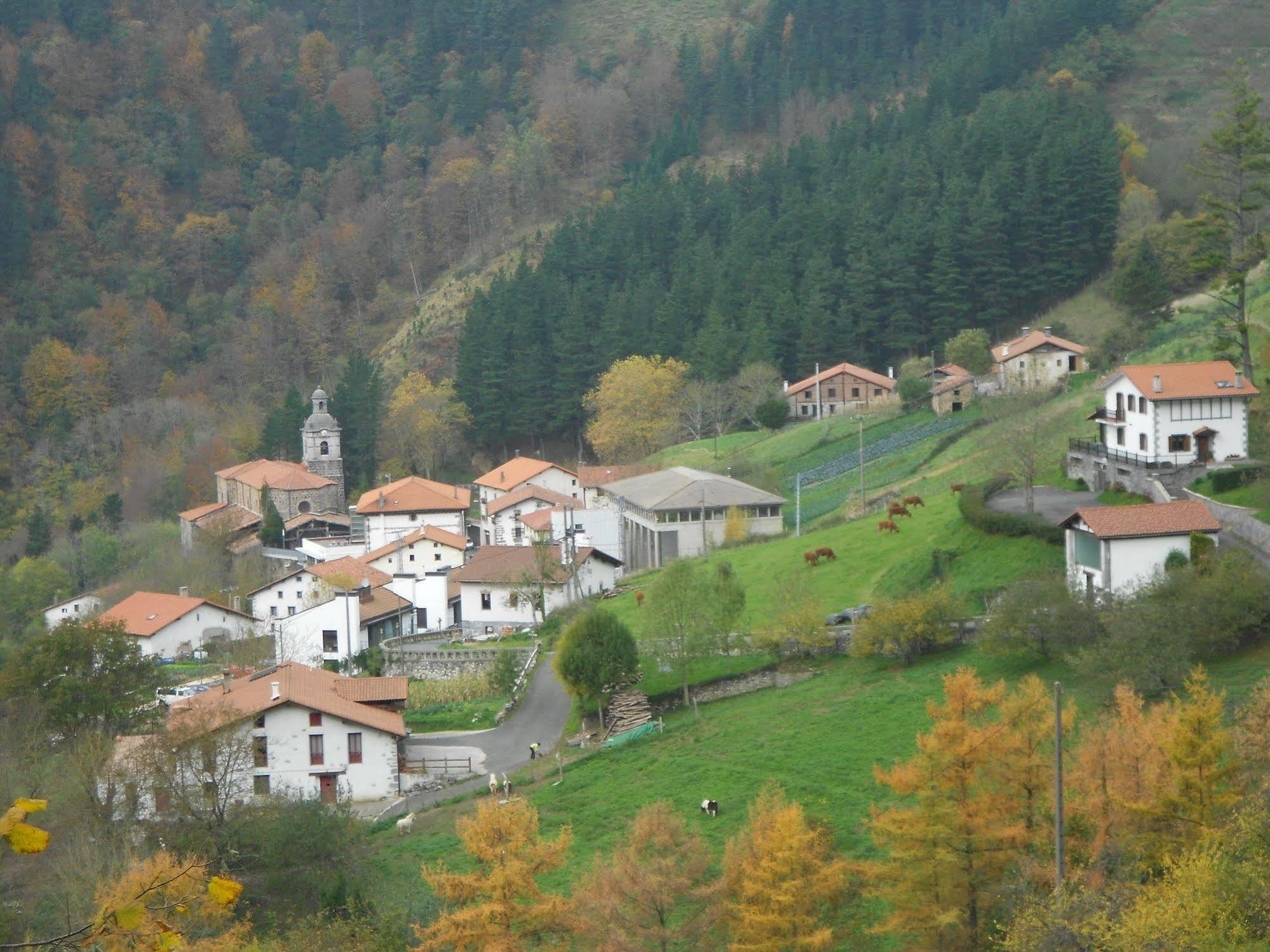 Albergue Ambiental De Beizama - Beizamako Aterpetxea Kültér fotó